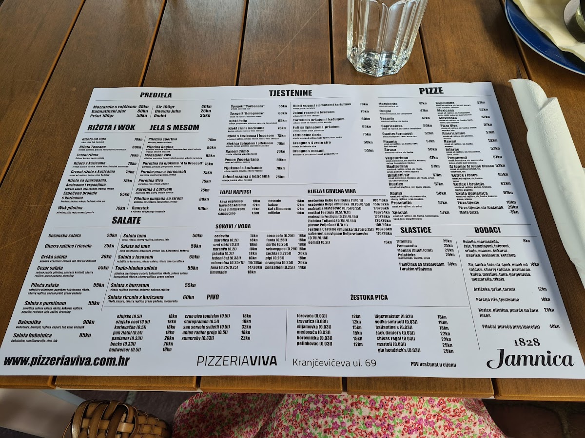 Pizzeria Viva Menu - Image 4